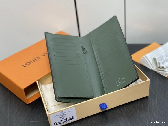 WIS VUITTON WALLET-10*19*2cm LOUIS BRAZZA 0918